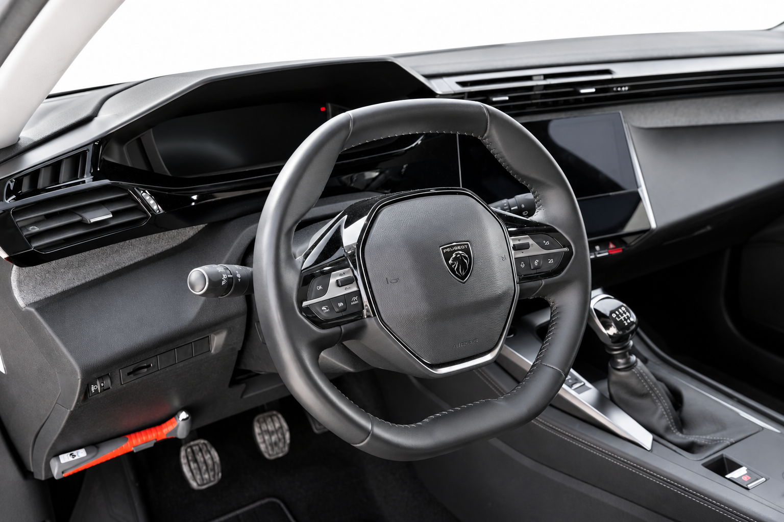 Peugeot 308 műszerfal – kompakt bérlés Budapesten