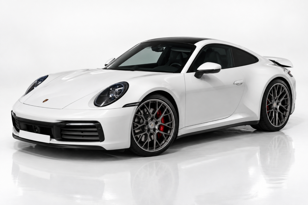Porsche 911 Carrera S oldalnézet – bérlés Budapesten